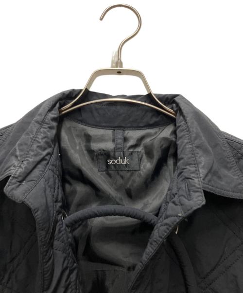 soduk（スドーク）soduk (スドーク) padded jacket ブラック サイズ:表記無しの古着・服飾アイテム
