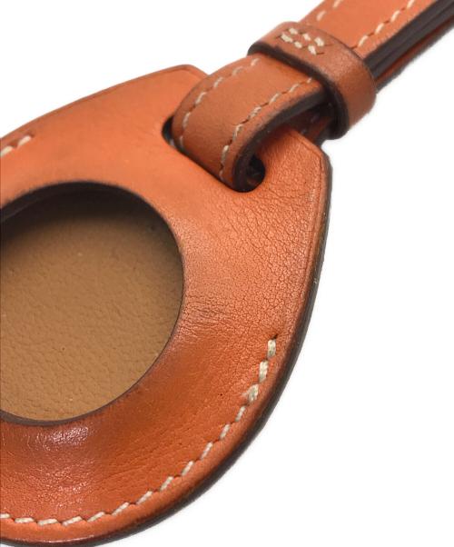 HERMES（エルメス）HERMES (エルメス) AirTag Key ring ブラウンの古着・服飾アイテム