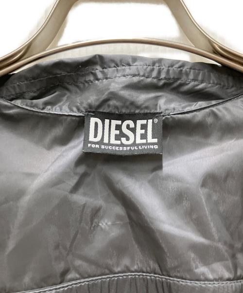 DIESEL（ディーゼル）DIESEL (ディーゼル) s-denning-wrc シアーオーバーサイズシャツ グレー サイズ:Lの古着・服飾アイテム