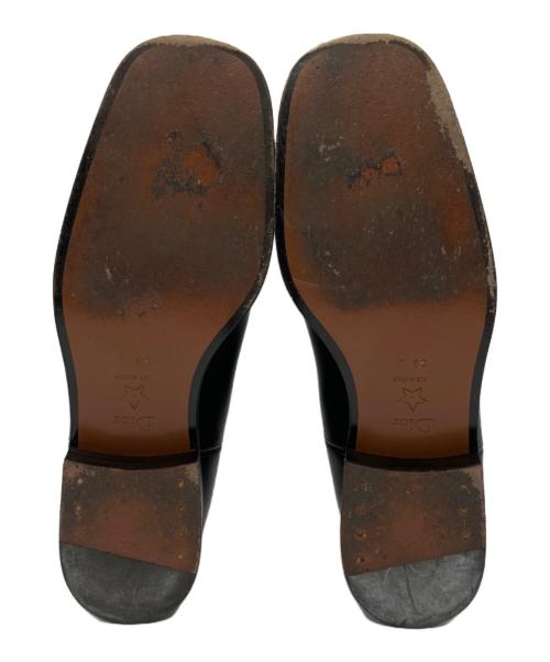Christian Dior（クリスチャン ディオール）Christian Dior (クリスチャン ディオール) スクエアトゥサイドゴアブーツ ブラック サイズ:36Dの古着・服飾アイテム
