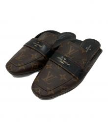 LOUIS VUITTON（ルイ ヴィトン）の古着「モノグラムミュール」｜ブラウン