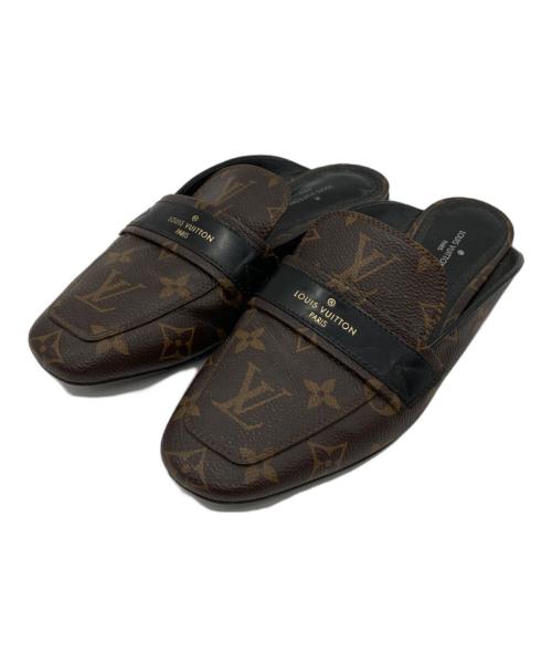 LOUIS VUITTON（ルイ ヴィトン）LOUIS VUITTON (ルイ ヴィトン) モノグラムミュール ブラウン サイズ:35 1/2の古着・服飾アイテム