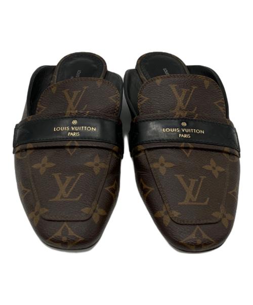 LOUIS VUITTON（ルイ ヴィトン）LOUIS VUITTON (ルイ ヴィトン) モノグラムミュール ブラウン サイズ:35 1/2の古着・服飾アイテム