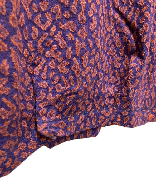 ISSEY MIYAKE（イッセイミヤケ）ISSEY MIYAKE (イッセイミヤケ) 80`Sジャガードニット ネイビー サイズ:9の古着・服飾アイテム