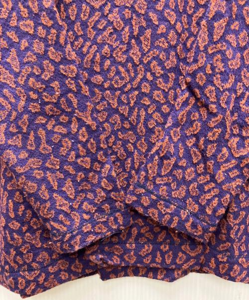 ISSEY MIYAKE（イッセイミヤケ）ISSEY MIYAKE (イッセイミヤケ) 80`Sジャガードニット ネイビー サイズ:9の古着・服飾アイテム