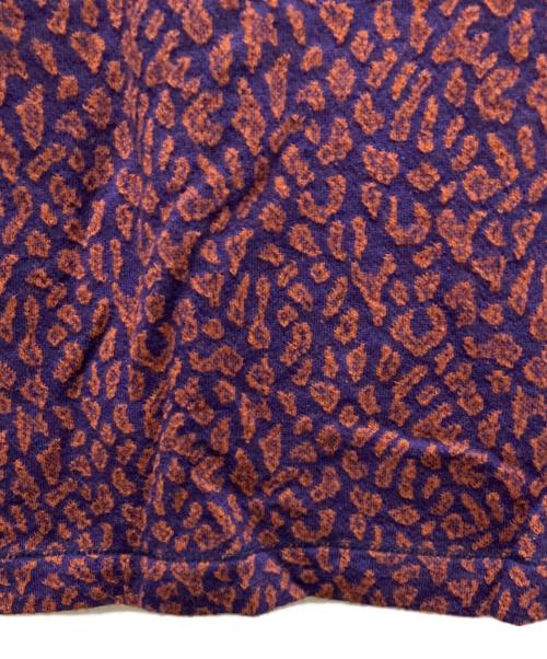 ISSEY MIYAKE（イッセイミヤケ）ISSEY MIYAKE (イッセイミヤケ) 80`Sジャガードニット ネイビー サイズ:9の古着・服飾アイテム