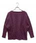 ISSEY MIYAKE (イッセイミヤケ) 80`Sジャガードニット ネイビー サイズ:9：10000円