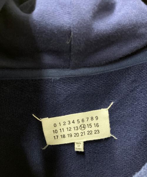 Maison Margiela（メゾンマルジェラ）Maison Margiela (メゾンマルジェラ) 20SS ステレオタイプ プルオーバーパーカー ネイビー サイズ:48の古着・服飾アイテム