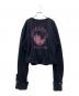 Maison Margiela（メゾンマルジェラ）の古着「Oberkampf Josephine Print Sweatshirt」｜ネイビー