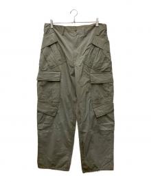 flagstuff（フラグスタフ）の古着「FADE MULTI POCKET MIL PANTS」｜オリーブ