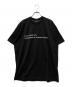 NUMBER (N)INE by Takahiro Miyashita（ナンバーナイン）の古着「26SS  I MISSED YOU プリントTシャツ」｜ブラック