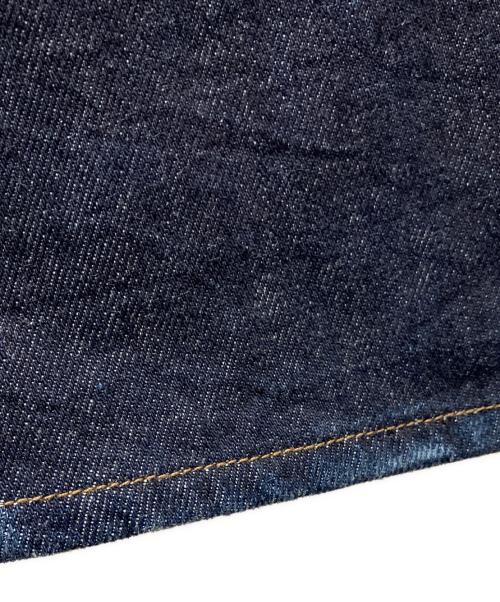 masu（エムエーエスユー）masu (エムエーエスユー) レイヤードデニムパンツ インディゴ サイズ:44の古着・服飾アイテム