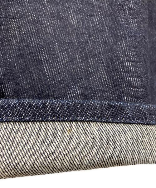 masu（エムエーエスユー）masu (エムエーエスユー) レイヤードデニムパンツ インディゴ サイズ:44の古着・服飾アイテム