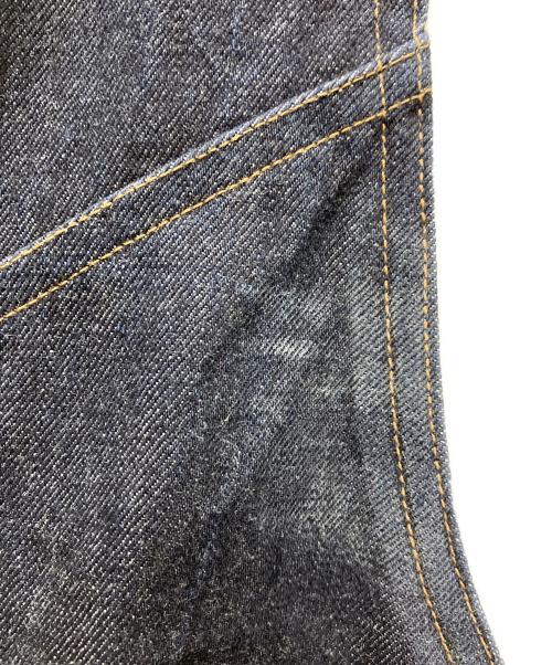 masu（エムエーエスユー）masu (エムエーエスユー) レイヤードデニムパンツ インディゴ サイズ:44の古着・服飾アイテム