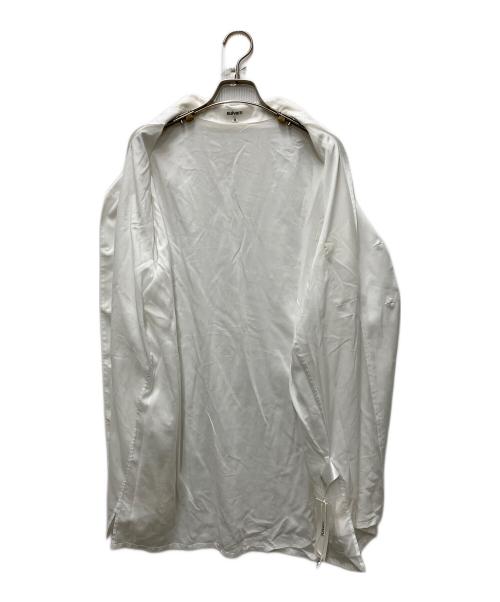 sulvam（サルバム）sulvam (サルバム) Opencollar rayon shirt ホワイト サイズ:Mの古着・服飾アイテム