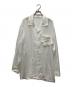 sulvam（サルバム）の古着「Opencollar rayon shirt」｜ホワイト