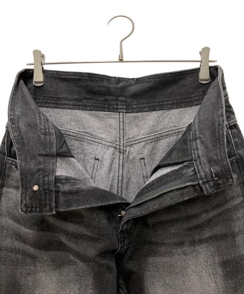 BLR（ビーエルアール）BLR (ビーエルアール) Knee Point Washed Denim Pants インディゴ サイズ:Mの古着・服飾アイテム