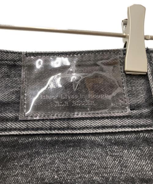 BLR（ビーエルアール）BLR (ビーエルアール) Knee Point Washed Denim Pants インディゴ サイズ:Mの古着・服飾アイテム