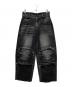 BLR（ビーエルアール）の古着「Knee Point Washed Denim Pants」｜インディゴ