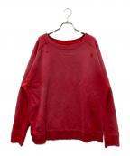 Needlesニードルズ）の古着「Darts Sweat Shirt - French Terry」｜レッド