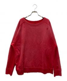 Needles（ニードルズ）の古着「Darts Sweat Shirt - French Terry」｜レッド