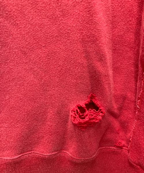 Needles（ニードルズ）Needles (ニードルズ) Darts Sweat Shirt - French Terry レッド サイズ:Mの古着・服飾アイテム