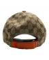 中古・古着 GUCCI (グッチ) THE NORTH FACE (ザ ノース フェイス) GGキャンバスキャップ ベージュ：35000円