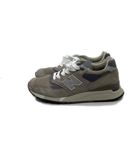 NEW BALANCE（ニューバランス）NEW BALANCE (ニューバランス) 998ローカットスニーカー グレー サイズ:24.5㎝の古着・服飾アイテム