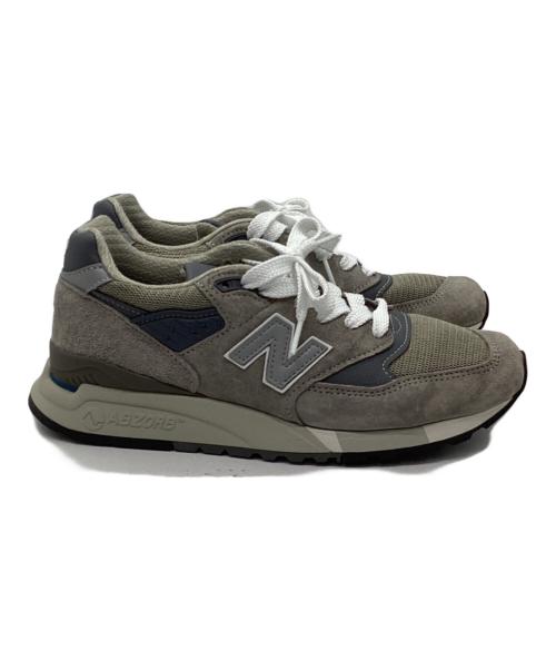 NEW BALANCE（ニューバランス）NEW BALANCE (ニューバランス) 998ローカットスニーカー グレー サイズ:24.5㎝の古着・服飾アイテム