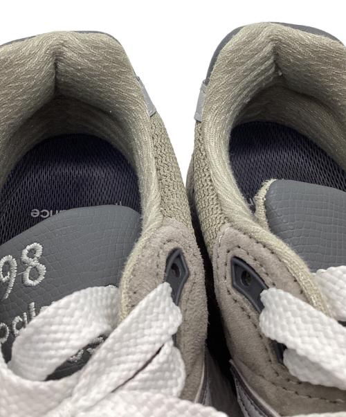 NEW BALANCE（ニューバランス）NEW BALANCE (ニューバランス) 998ローカットスニーカー グレー サイズ:24.5㎝の古着・服飾アイテム