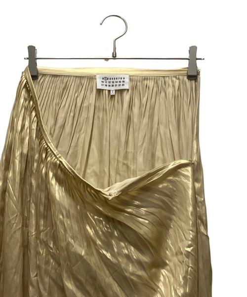 Maison Margiela（メゾンマルジェラ）Maison Margiela (メゾンマルジェラ) 20年モデル プリーツスカート ベージュ サイズ:38の古着・服飾アイテム