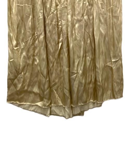 Maison Margiela（メゾンマルジェラ）Maison Margiela (メゾンマルジェラ) 20年モデル プリーツスカート ベージュ サイズ:38の古着・服飾アイテム