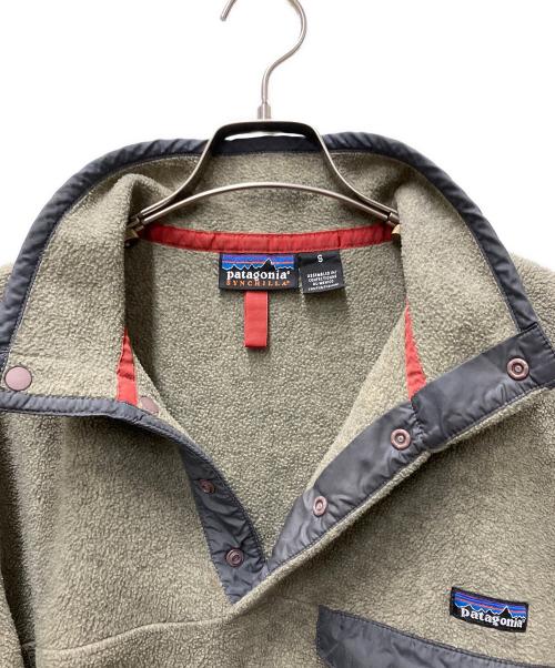 Patagonia（パタゴニア）Patagonia (パタゴニア) 90`Sシンチラ・スナップT・プルオーバー グレー サイズ:Sの古着・服飾アイテム