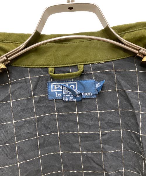 POLO RALPH LAUREN（ポロ・ラルフローレン）POLO RALPH LAUREN (ポロ・ラルフローレン) 90's ポニー刺繍スイングトップ カーキ サイズ:Lの古着・服飾アイテム