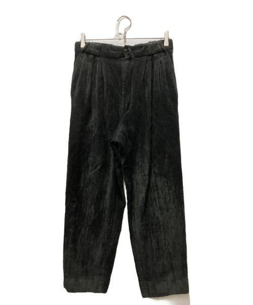 GIANNI VERSACE（ジャンニ・ヴェルサーチ）GIANNI VERSACE (ジャンニ・ヴェルサーチ) ジャンニ期 4タックパンツ ブラック サイズ:52の古着・服飾アイテム