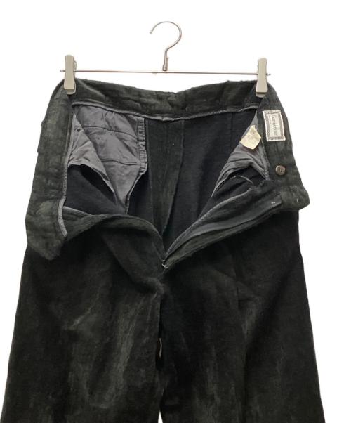 GIANNI VERSACE（ジャンニ・ヴェルサーチ）GIANNI VERSACE (ジャンニ・ヴェルサーチ) ジャンニ期 4タックパンツ ブラック サイズ:52の古着・服飾アイテム