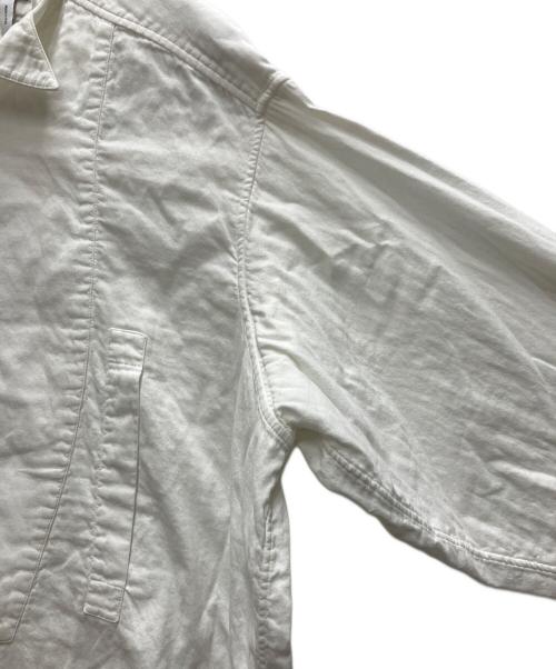 LOEWE（ロエベ）LOEWE (ロエベ) Asymmetric Shirt ホワイト サイズ:40の古着・服飾アイテム