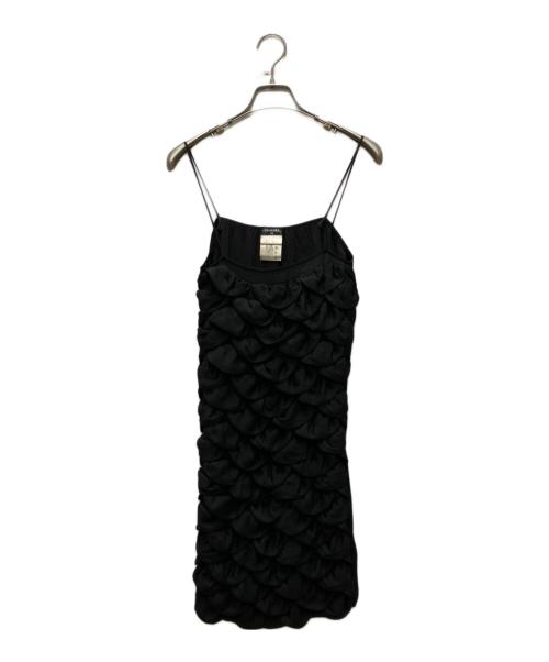 CHANEL（シャネル）CHANEL (シャネル) マーメイドワンピース ブラック サイズ:36の古着・服飾アイテム