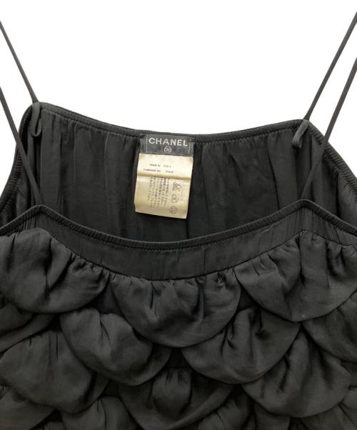 CHANEL（シャネル）CHANEL (シャネル) マーメイドワンピース ブラック サイズ:36の古着・服飾アイテム