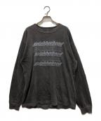 NEIGHBORHOOD×DOVER STREET MARKETネイバーフッド×ドーバー ストリート マーケット）の古着「DSM GINZA Tee LS-1」｜ブラック