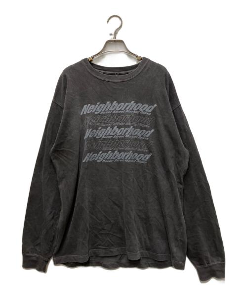 NEIGHBORHOOD（ネイバーフッド）NEIGHBORHOOD (ネイバーフッド) DOVER STREET MARKET (ドーバー ストリート マーケット) DSM GINZA Tee LS-1 ブラック サイズ:Lの古着・服飾アイテム
