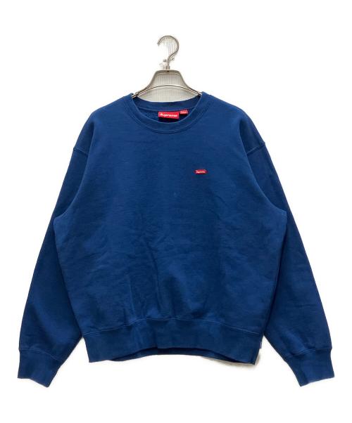SUPREME（シュプリーム）Supreme (シュプリーム) Small Box Logo crewneck ブルー サイズ:Sの古着・服飾アイテム