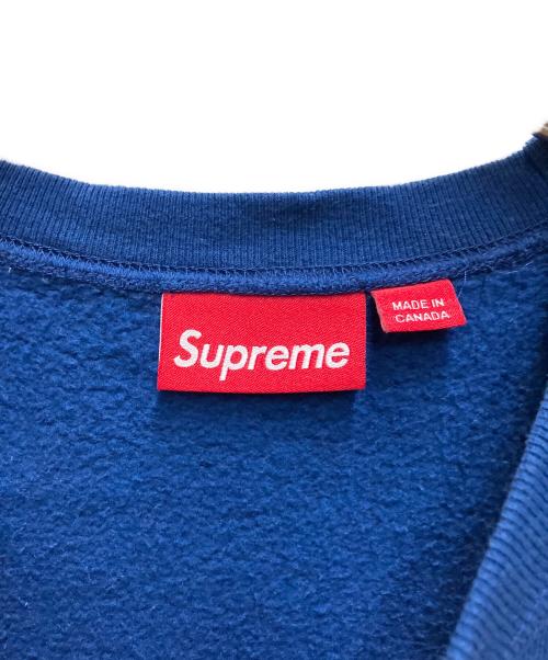 SUPREME（シュプリーム）Supreme (シュプリーム) Small Box Logo crewneck ブルー サイズ:Sの古着・服飾アイテム