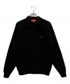 SUPREMEシュプリーム）の古着「Small Box Polo Sweater」｜ブラック