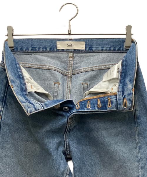 Sefr（セファ）Sefr (セファ) TWISTED CUT インディゴ サイズ: 71cm (W28)の古着・服飾アイテム
