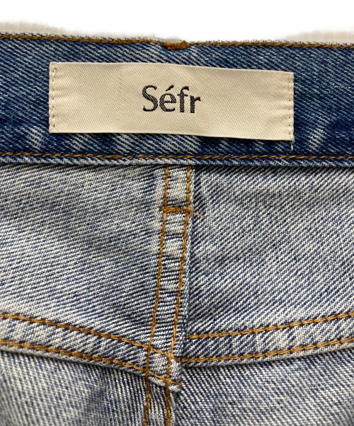 Sefr（セファ）Sefr (セファ) TWISTED CUT インディゴ サイズ: 71cm (W28)の古着・服飾アイテム