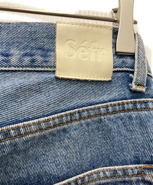 Sefr（セファ）Sefr (セファ) TWISTED CUT インディゴ サイズ: 71cm (W28)の古着・服飾アイテム