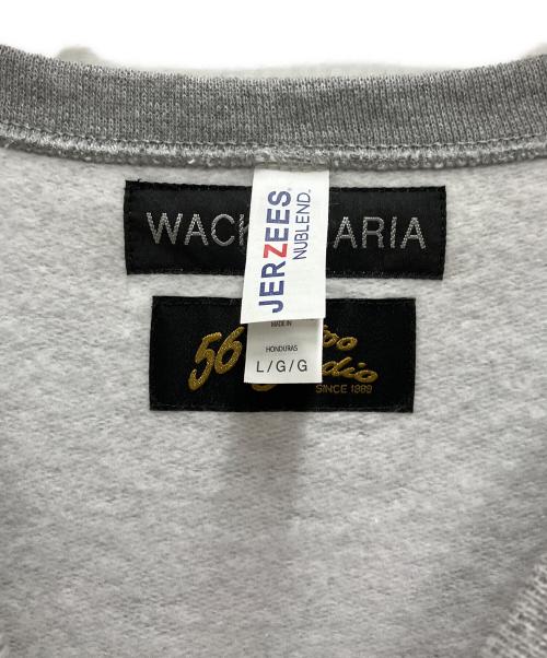 WACKO MARIA（ワコマリア）WACKO MARIA (ワコマリア) 56 TATOO STUDIO コラボスカルスウェット グレー サイズ:Lの古着・服飾アイテム