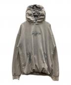 DIESELディーゼル）の古着「S-BOXSTIC-HOOD」｜グレー