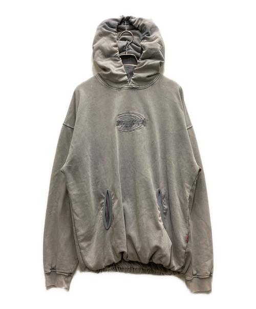 DIESEL（ディーゼル）DIESEL (ディーゼル) S-BOXSTIC-HOOD グレー サイズ:Lの古着・服飾アイテム